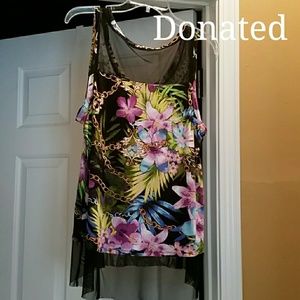 Tunic Top, size L Jennifer Lopez